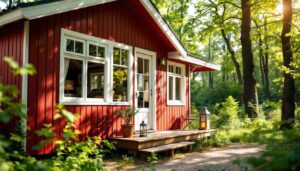 Questa casa vacanze in Svezia di 60 m2 è più spaziosa di quel che sembra | Architectural Digest Italia