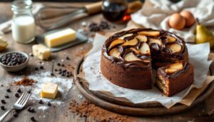 Torta pere e cioccolato: l’abbinamento che non stanca mai