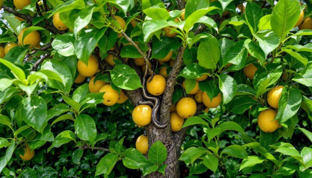 Questo albero da frutto attira i serpenti: ecco perché è meglio evitarlo in giardino