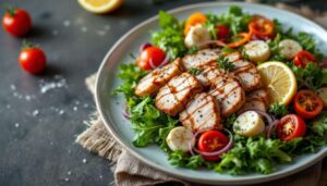 Insalata tiepida con avanzi di carne: piatto leggero e digeribile dopo le feste