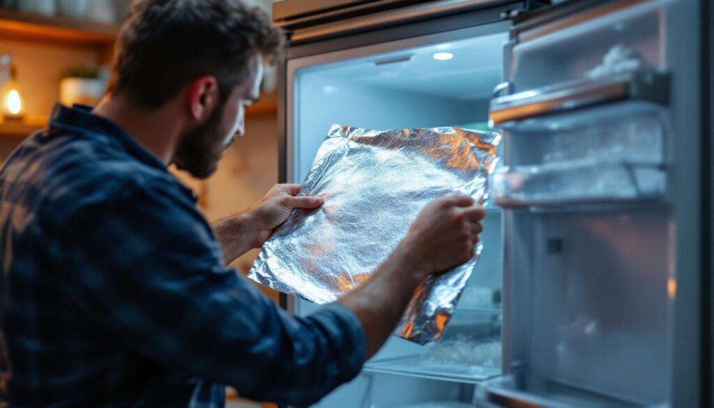 Basta un foglio di alluminio per sbrinare il freezer in pochi minuti: l'astuzia che fa davvero risparmiare energia