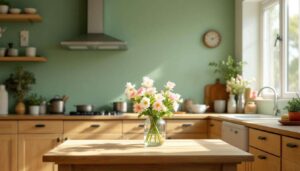 Cucina verde, perché è il colore perfetto per il cuore della casa secondo il Feng Shui