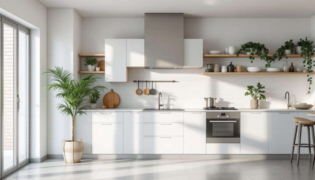 Addio ai pensili in cucina, ora con questa alternativa puoi avere più spazio e luce