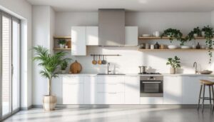Addio ai pensili in cucina, ora con questa alternativa puoi avere più spazio e luce